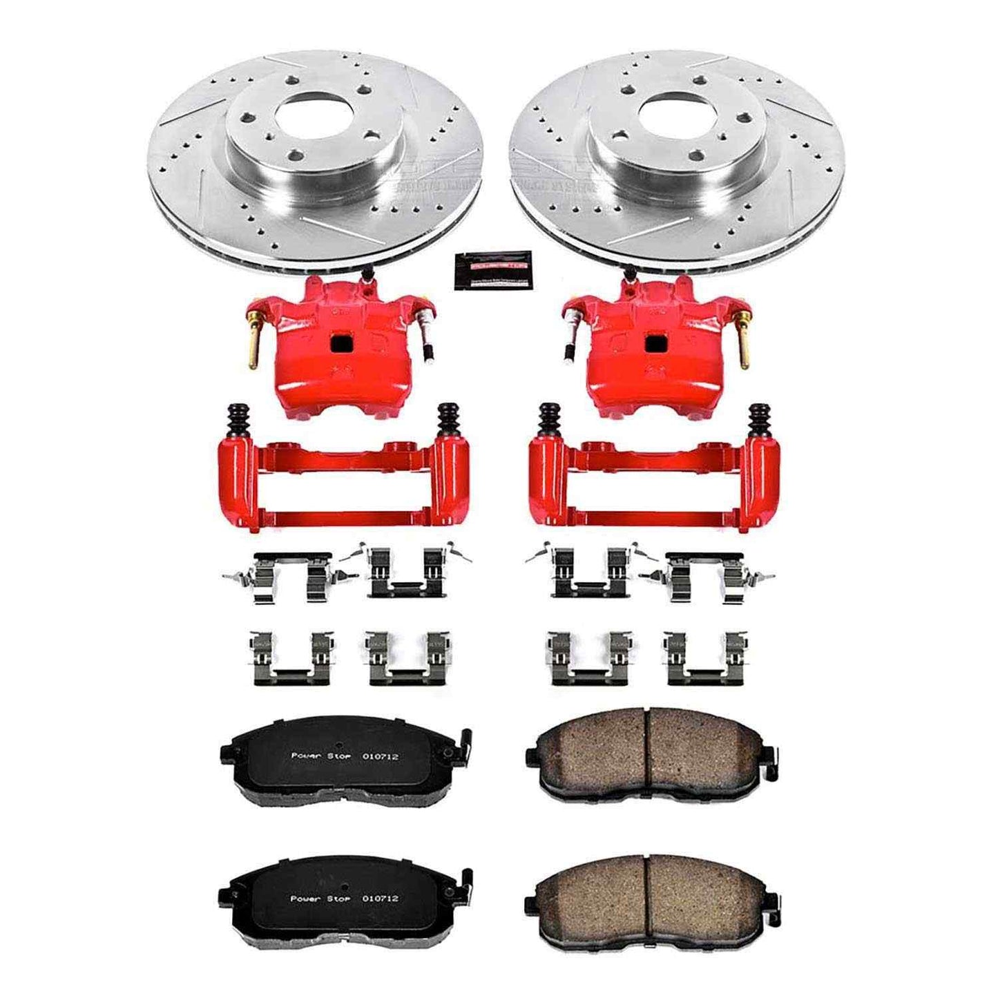 PowerStop Power Stop 03-05 Infiniti G35 Z23 Evolution Kit w/ Calipers - Front KC3140