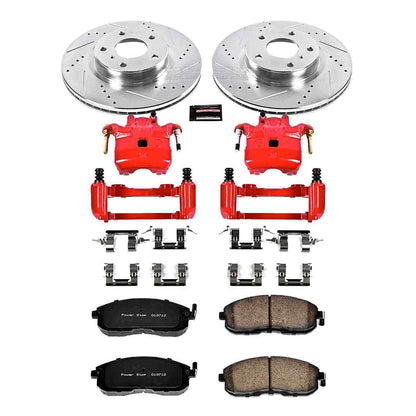 PowerStop Power Stop 03-05 Infiniti G35 Z23 Evolution Kit w/ Calipers - Front KC3140