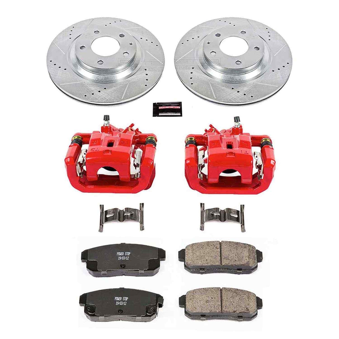 PowerStop Power Stop 04-11 Mazda RX-8 Z23 Evolution Kit w/ Calipers - Rear KC3146
