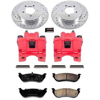 PowerStop Power Stop 02-05 Ford Explorer Z23 Evolution Kit w/ Calipers - Rear KC3150