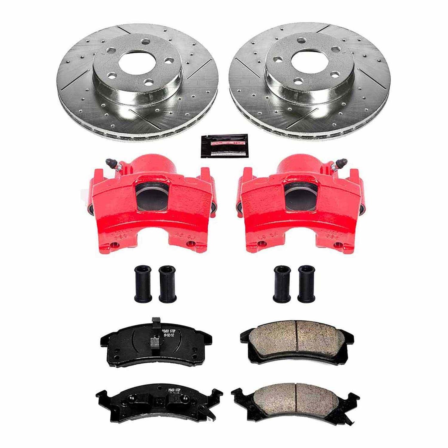 PowerStop Power Stop 90-98 Buick Skylark Z23 Evolution Kit w/ Calipers - Front KC3156
