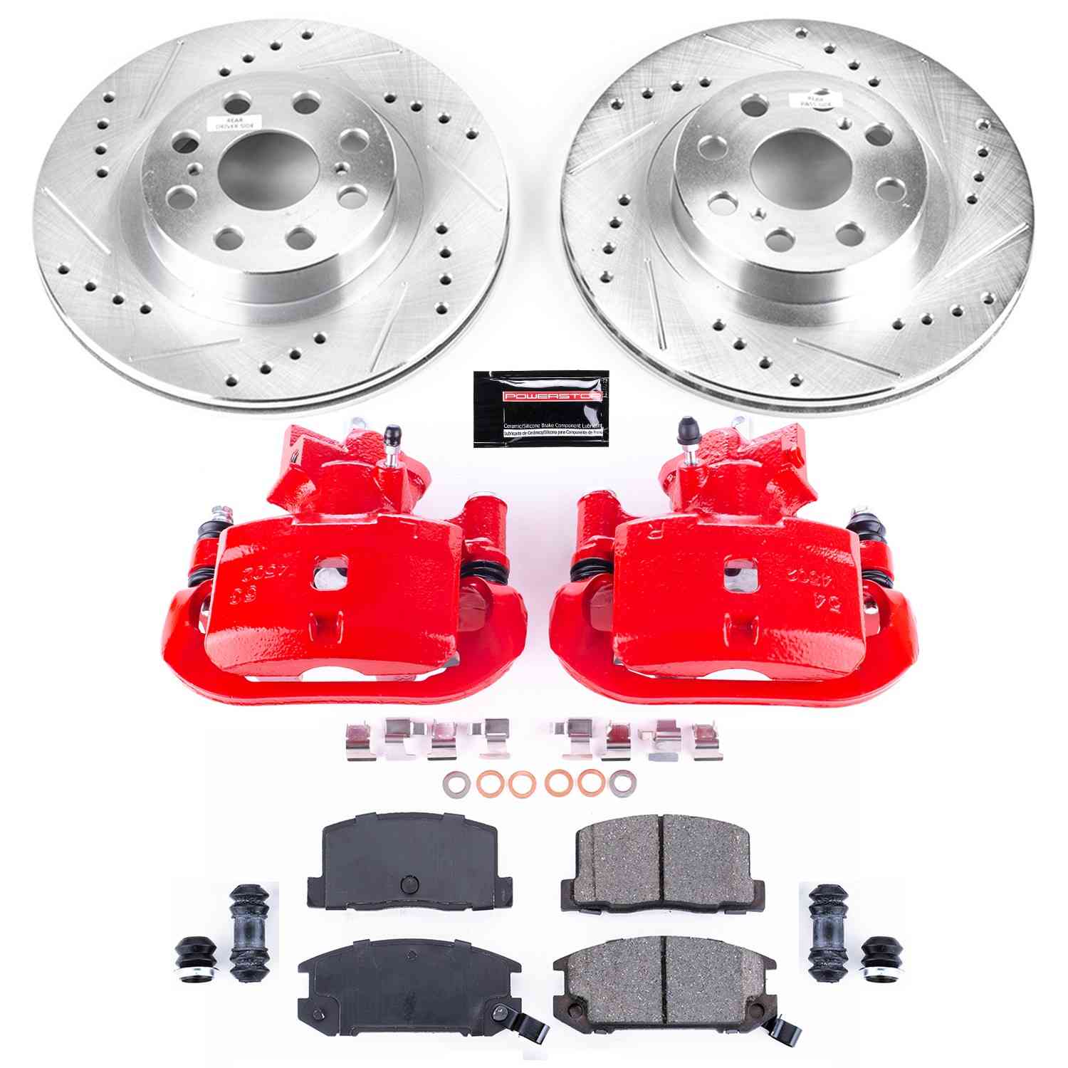 PowerStop Power Stop 00-02 Toyota MR2 Spyder Z23 Evolution Kit w/ Calipers - Rear KC3161