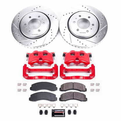PowerStop Power Stop 12-19 Ford F-150 Z23 Evolution Kit w/ Calipers - Front KC3167A