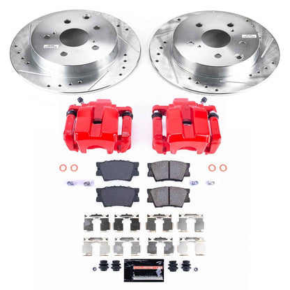 PowerStop Power Stop 07-11 Lexus GS350 Z23 Evolution Kit w/ Calipers - Front and Rear KC4070