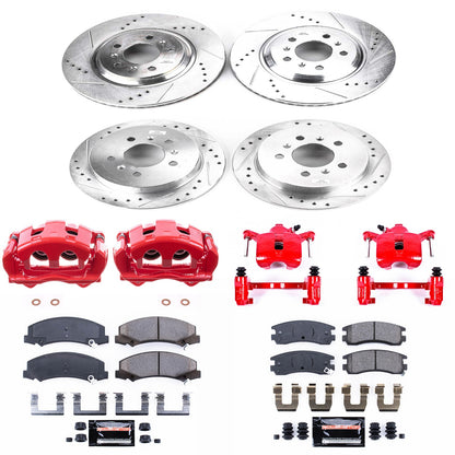 PowerStop Power Stop 08-09 Buick Allure Z23 Evolution Kit w/ Calipers - Front and Rear KC4377