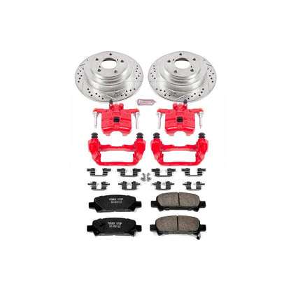 PowerStop Power Stop 98-03 Subaru Forester Z23 Evolution Kit w/ Calipers - Rear KC449