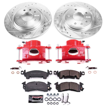PowerStop Power Stop 1977 Cadillac Fleetwood Z23 Evolution Kit w/ Calipers - Front KC4539B