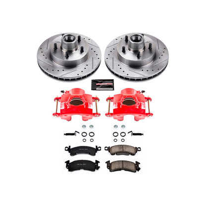 PowerStop Power Stop 79-84 Cadillac DeVille Z23 Evolution Kit w/ Calipers - Front KC4539