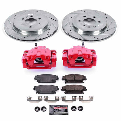 PowerStop Power Stop 04-09 Cadillac SRX Z23 Evolution Kit w/ Calipers - Rear KC4568