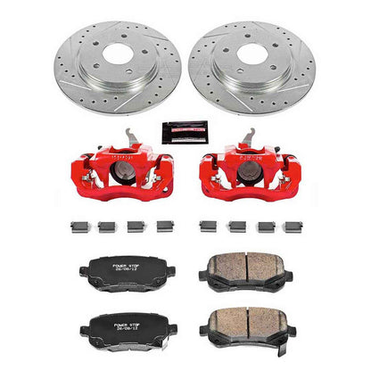 PowerStop Power Stop 09-12 Dodge Journey Z23 Evolution Kit w/ Calipers - Rear KC4569A
