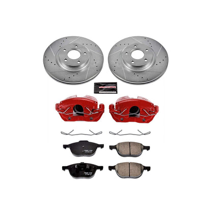 PowerStop Power Stop 13-19 Ford Escape Z23 Evolution Kit w/ Calipers - Front KC4575