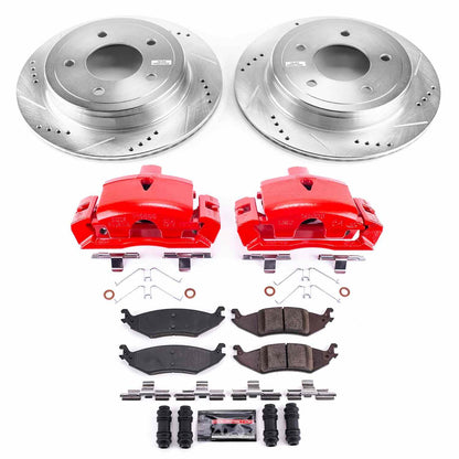 PowerStop Power Stop 04-06 Ford E-150 Z23 Evolution Kit w/ Calipers - Rear KC4579