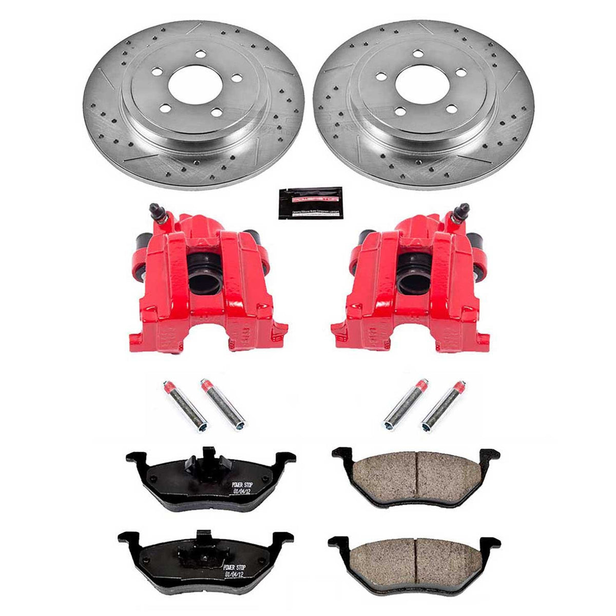 PowerStop Power Stop 05-08 Ford Escape Z23 Evolution Kit w/ Calipers - Rear KC4585