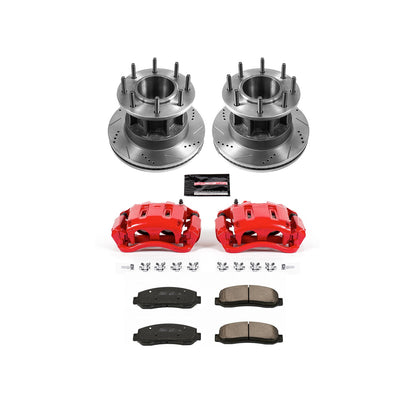 PowerStop Power Stop 05-07 Ford F-350 Super Duty Z23 Evolution Kit w/ Calipers - Front KC4597