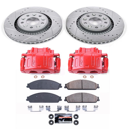 PowerStop Power Stop 05-07 Ford Five Hundred Z23 Evolution Kit w/ Calipers - Front KC4599