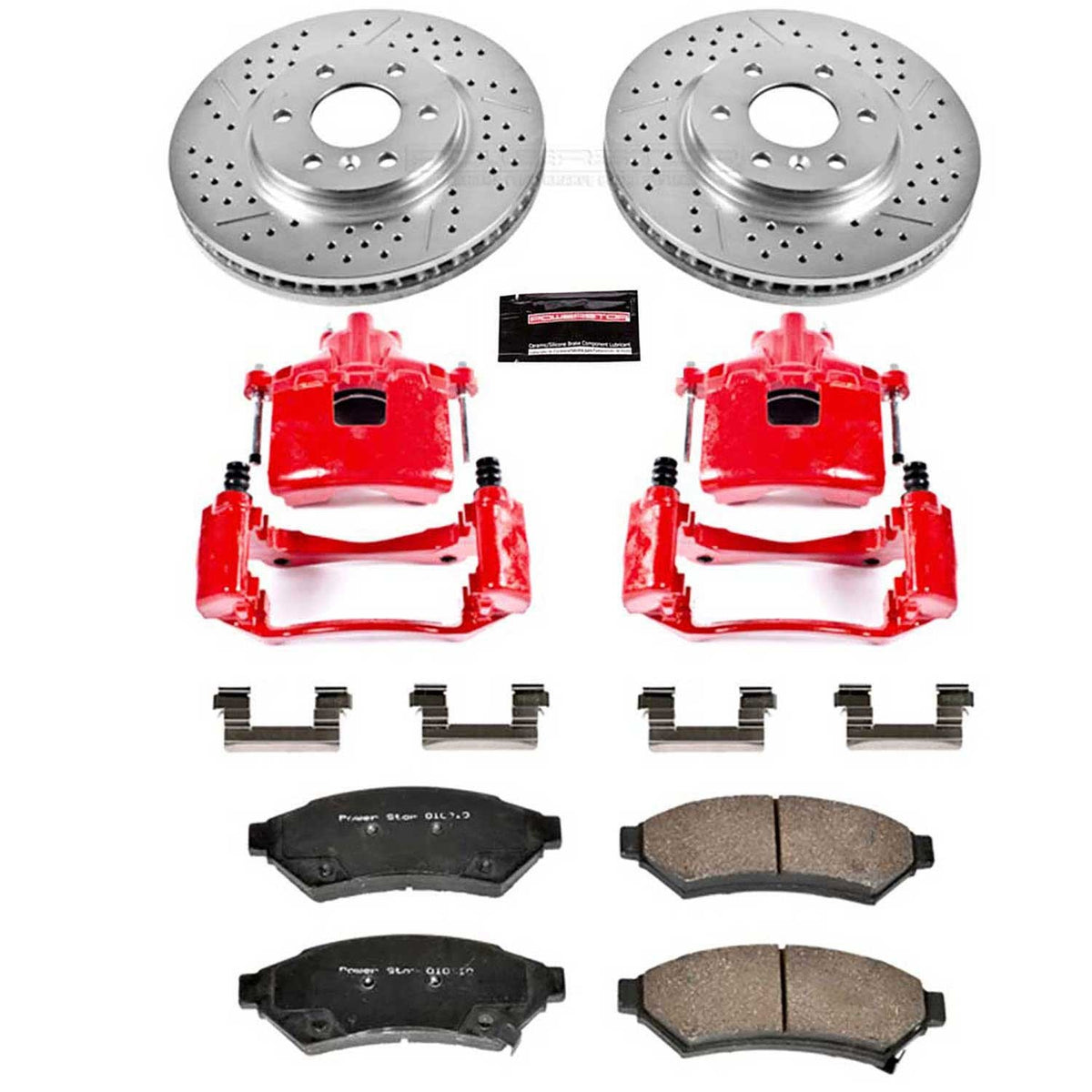 PowerStop Power Stop 06-07 Buick Terraza Z23 Evolution Kit w/ Calipers - Front KC4602