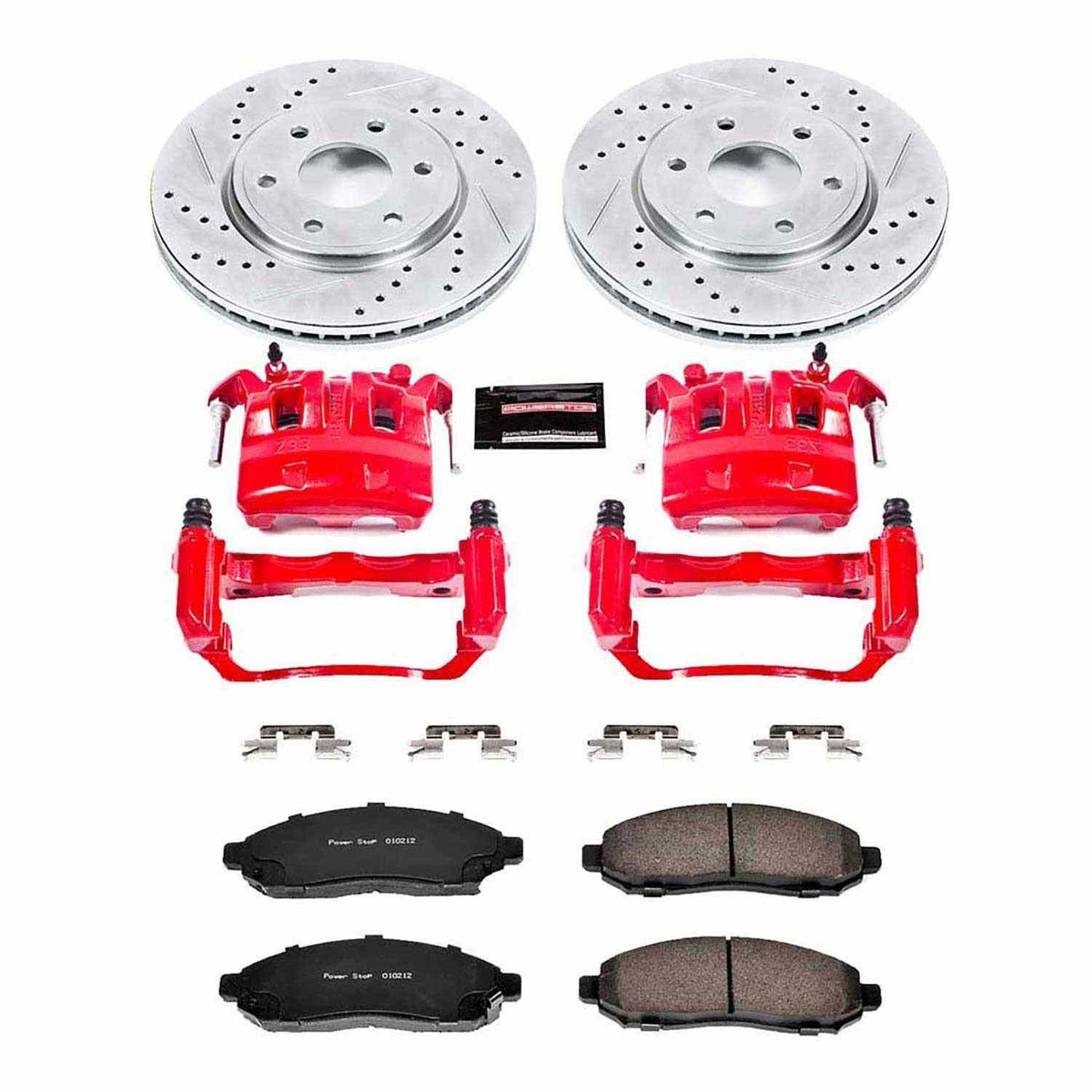 PowerStop Power Stop 05-18 Nissan Frontier Z23 Evolution Kit w/ Calipers - Front KC4611