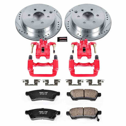 PowerStop Power Stop 05-18 Nissan Frontier Z23 Evolution Kit w/ Calipers - Rear KC4621