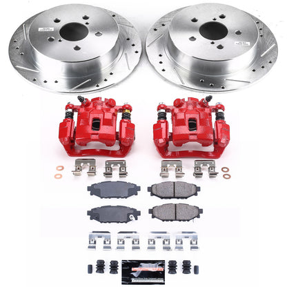 PowerStop Power Stop 2005 Subaru Legacy Z23 Evolution Kit w/ Calipers - Rear KC4632