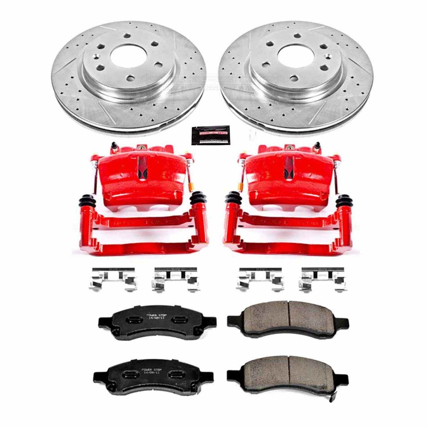 PowerStop Power Stop 08-17 Buick Enclave Z23 Evolution Kit w/ Calipers - Front KC4657