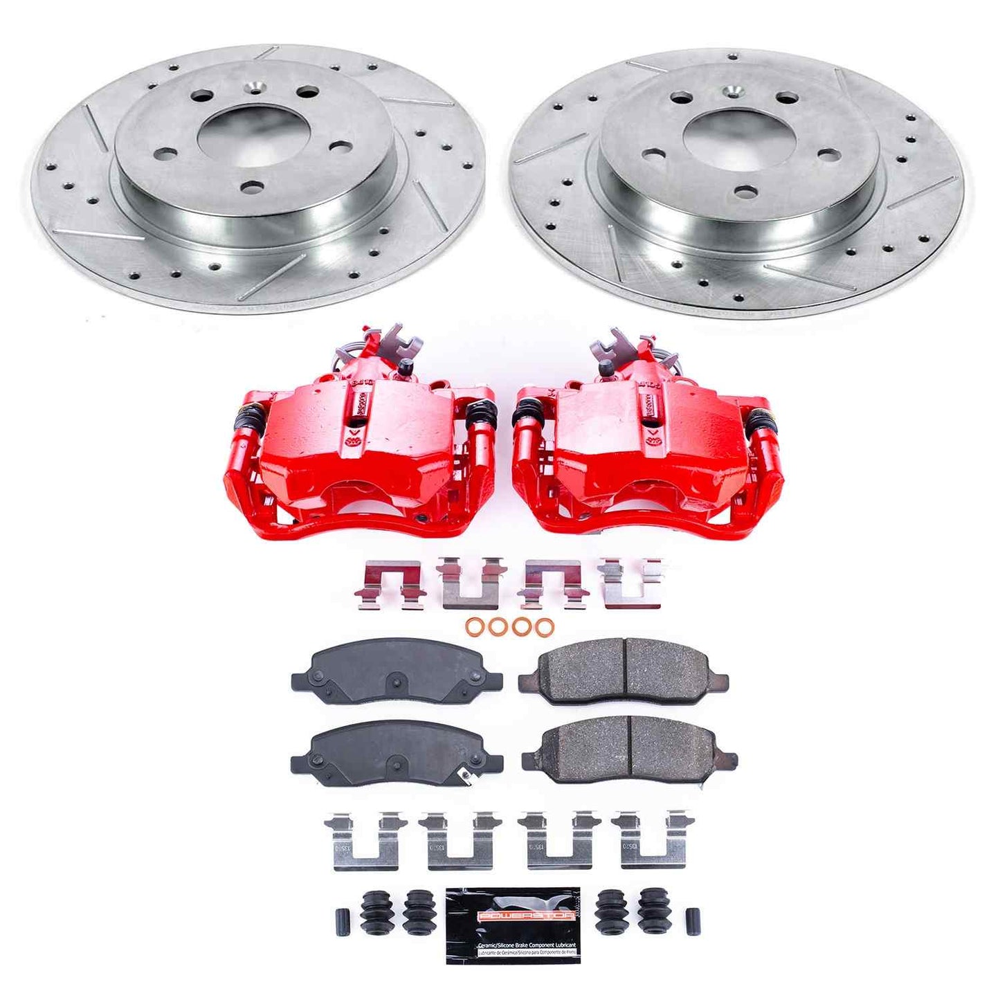 PowerStop Power Stop 06-11 Buick Lucerne Z23 Evolution Kit w/ Calipers - Rear KC4658