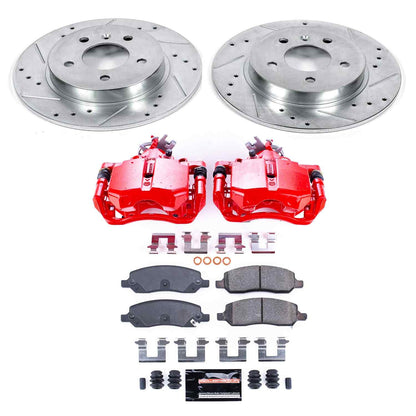 PowerStop Power Stop 06-11 Buick Lucerne Z23 Evolution Kit w/ Calipers - Rear KC4658