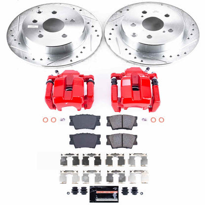 PowerStop Power Stop 11-18 Toyota RAV4 Z23 Evolution Kit w/ Calipers - Rear KC4671A