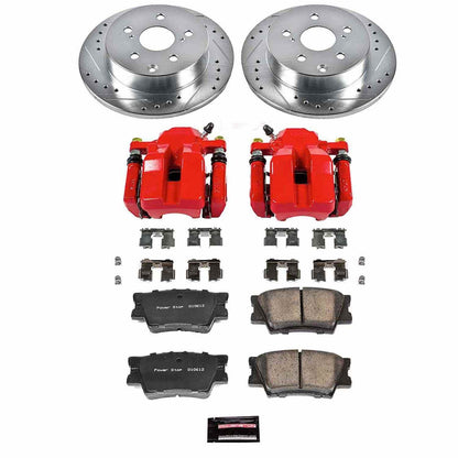PowerStop Power Stop 06-12 Toyota RAV4 Z23 Evolution Kit w/ Calipers - Rear KC4671