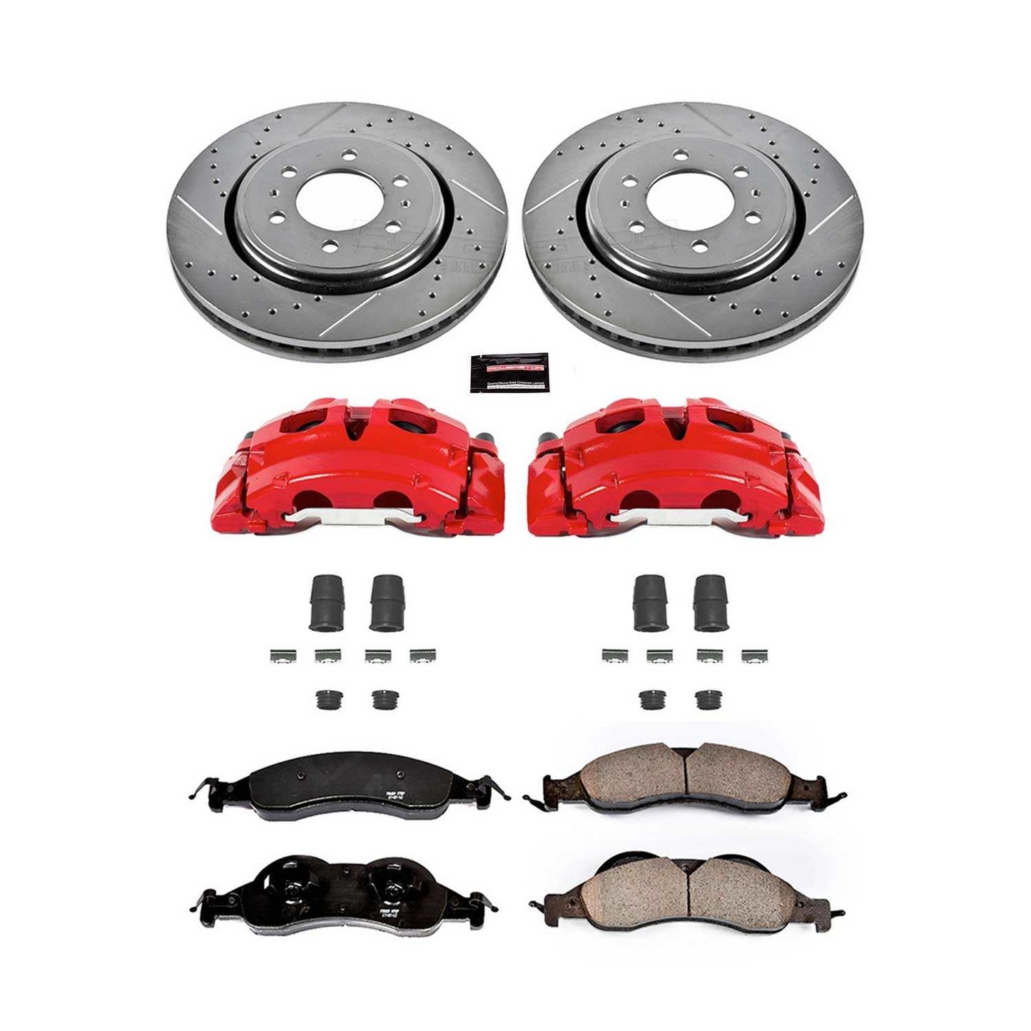 PowerStop Power Stop 07-09 Ford Expedition Z23 Evolution Kit w/ Calipers - Front KC4682