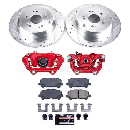 PowerStop Power Stop 07-13 Acura MDX Rear Z23 Evolution Kit W/Cals KC4685