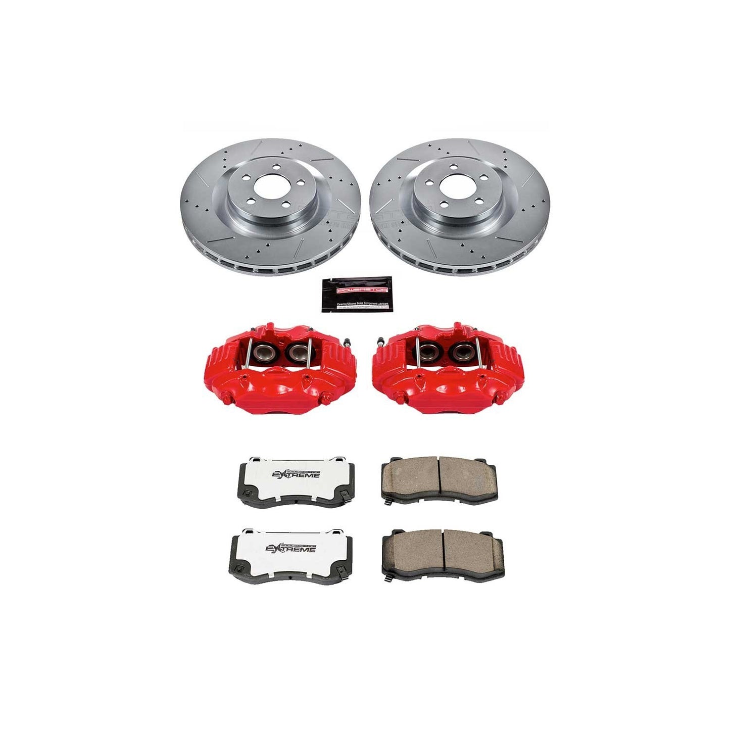 PowerStop Power Stop 05-10 Chrysler 300 Front Z26 Street Warrior Brake Kit w/Calipers KC4695-26