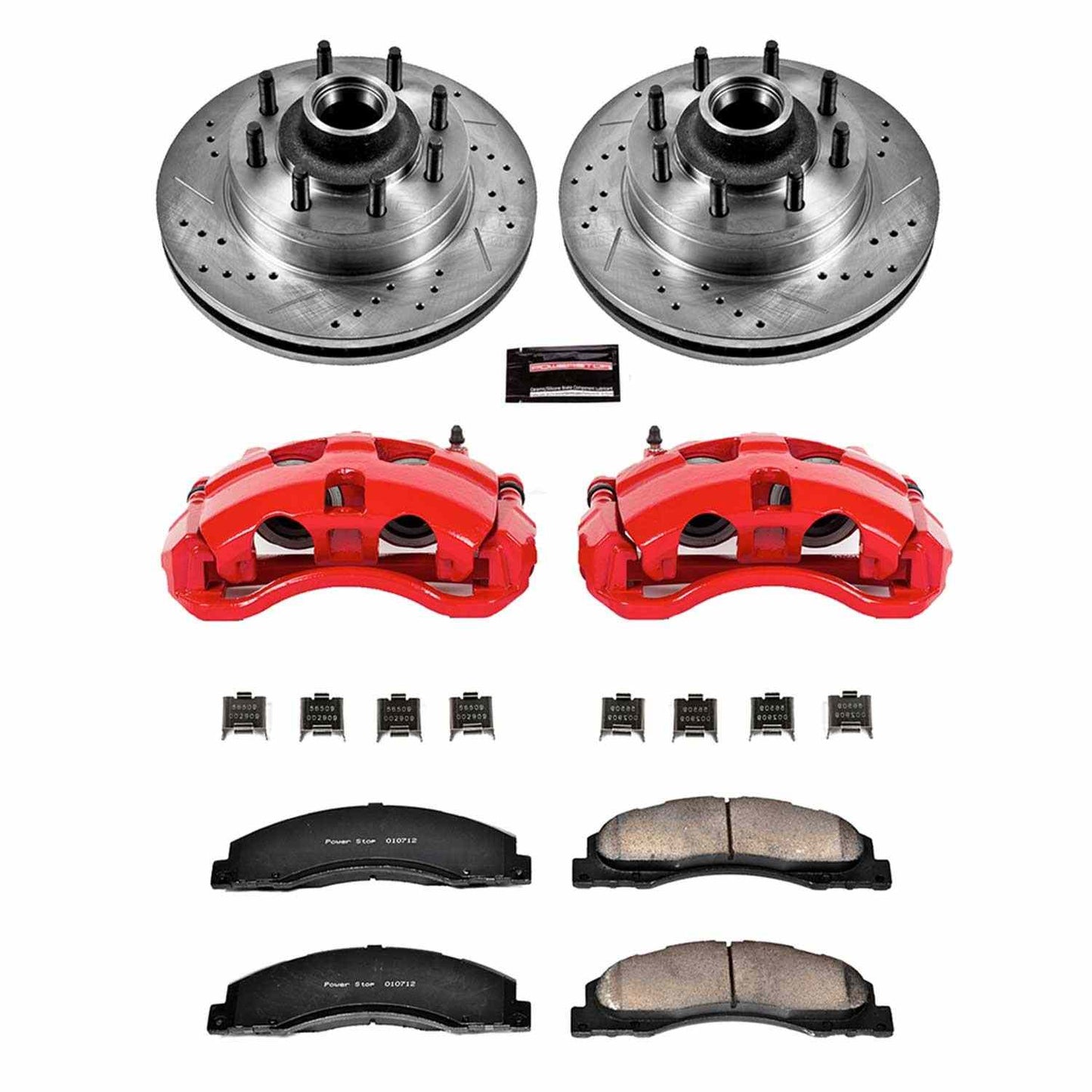 PowerStop Power Stop 08-14 Ford E-150 Z23 Evolution Kit w/ Calipers - Front KC4716