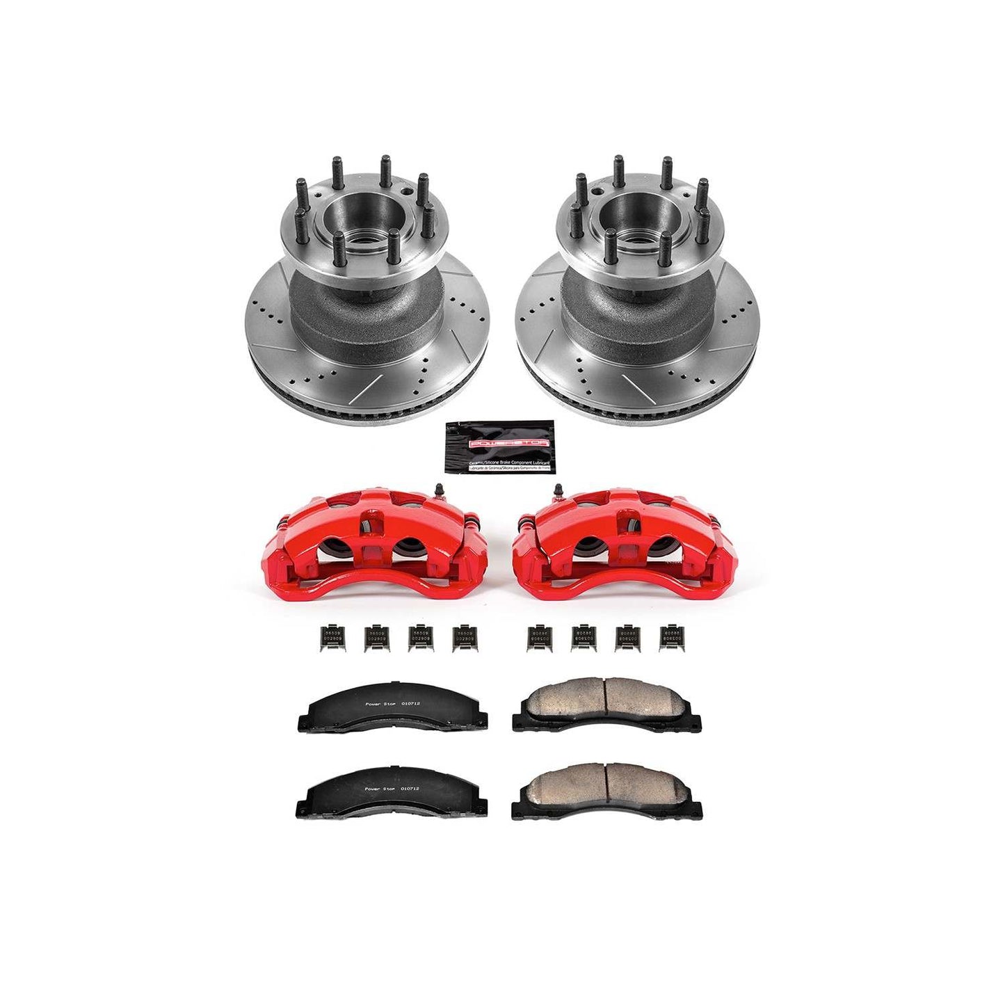 PowerStop Power Stop 08-19 Ford E-350 Super Duty Z23 Evolution Kit w/ Calipers - Front KC4717