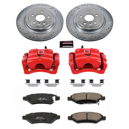 PowerStop Power Stop 08-14 Cadillac CTS Z23 Evolution Kit w/ Calipers - Rear KC4723