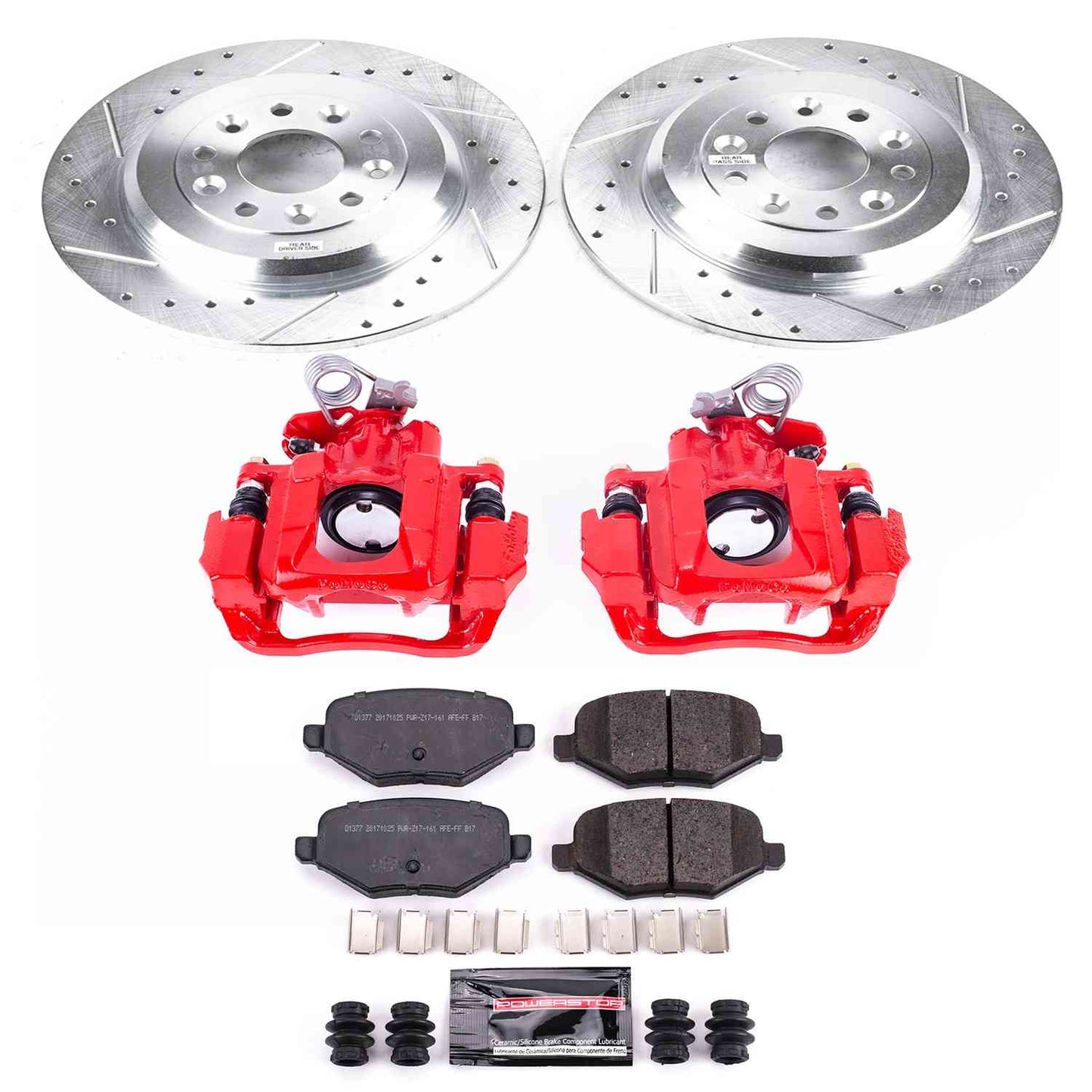 PowerStop Power Stop 2009 Ford Flex Z23 Evolution Kit w/ Calipers - Rear KC4744A
