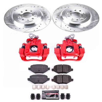 PowerStop Power Stop 2009 Ford Flex Z23 Evolution Kit w/ Calipers - Rear KC4744A