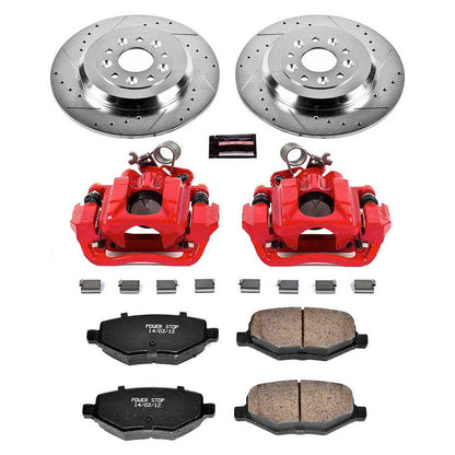PowerStop Power Stop 11-19 Ford Explorer Z23 Evolution Kit w/ Calipers - Rear KC4744