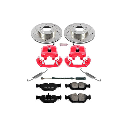 PowerStop Power Stop 92-98 BMW 318i Z23 Evolution Kit w/ Calipers - Front KC496