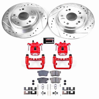 PowerStop Power Stop 02-04 Acura RL Z23 Evolution Kit w/ Calipers - Rear KC4989