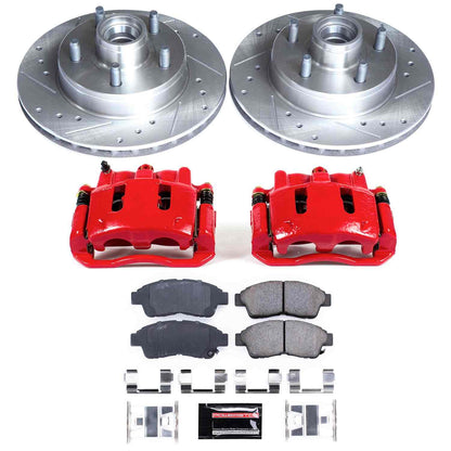 PowerStop Power Stop 95-97 Ford Ranger Z23 Evolution Kit w/ Calipers - Front KC5079