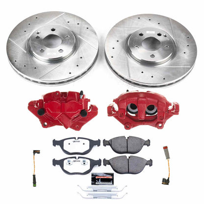 PowerStop Power Stop 04-05 Mercedes-Benz E500 Front Z26 Street Kit w/Calipers KC5118-26