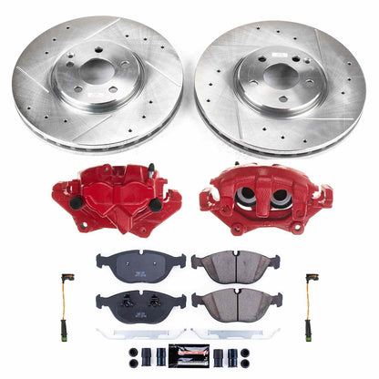 PowerStop Power Stop 03-06 Mercedes-Benz S500 Front Z23 Evolution Kit w/Calipers KC5120