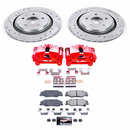PowerStop Power Stop 06-09 Cadillac XLR Z23 Evolution Kit w/ Calipers - Rear KC5159