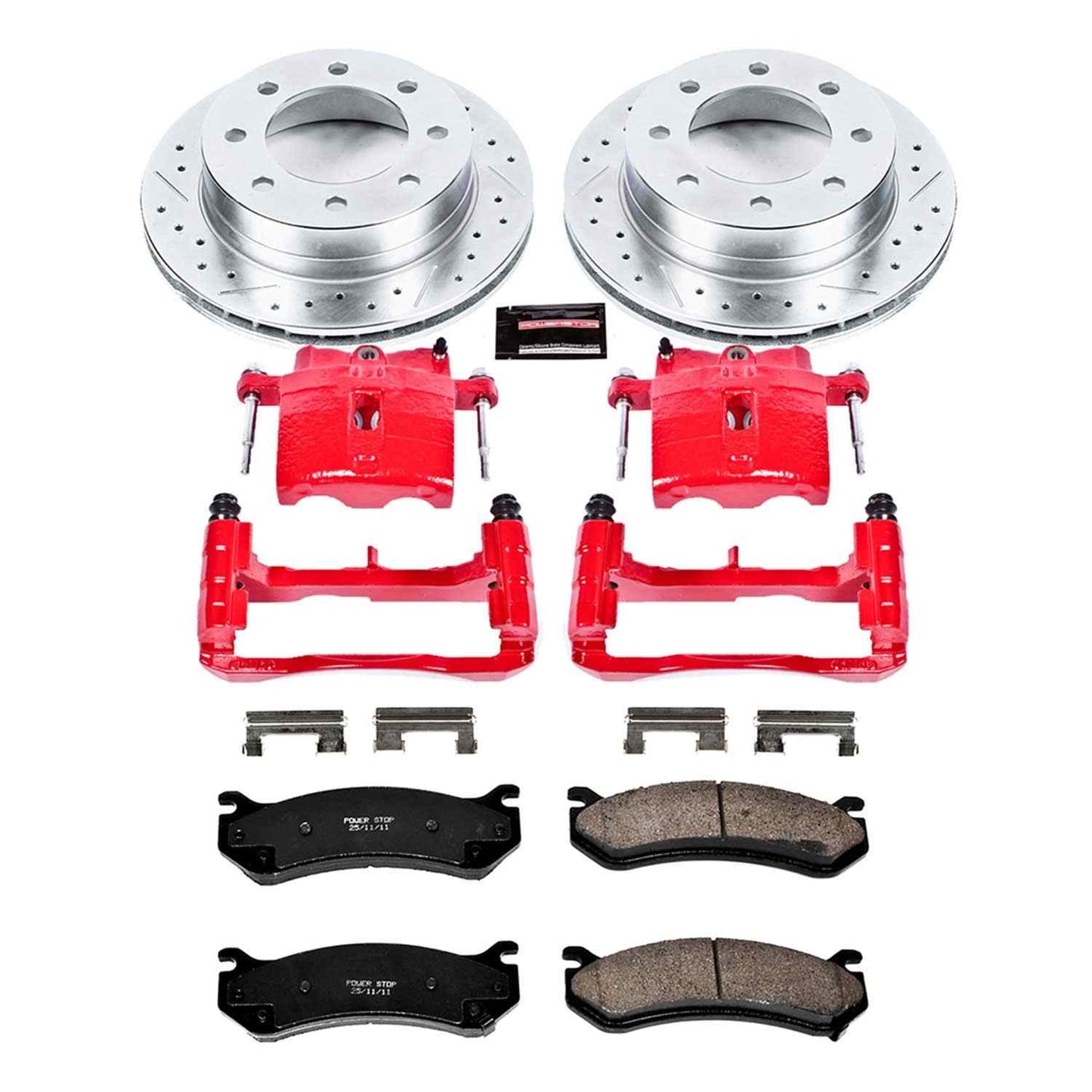 PowerStop Power Stop 2003 Chevrolet Silverado 1500 HD Z23 Evolution Kit w/ Calipers - Rear KC5190