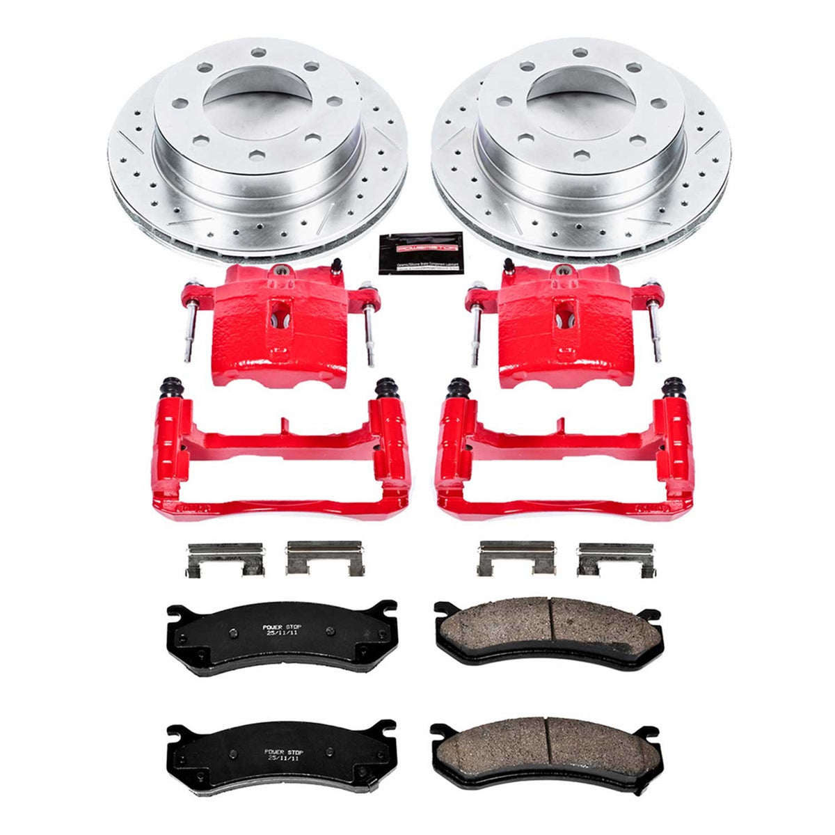 PowerStop Power Stop 2003 Chevrolet Silverado 1500 HD Z23 Evolution Kit w/ Calipers - Rear KC5190