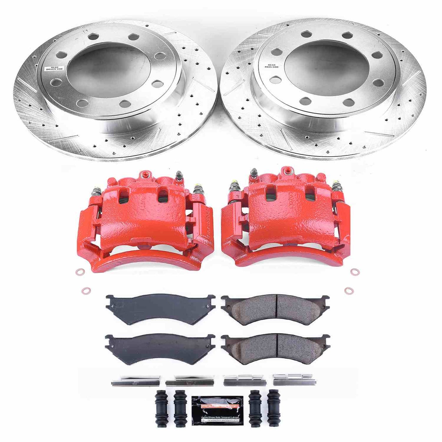 PowerStop Power Stop 2007 Ford E-150 Z23 Evolution Kit w/ Calipers - Rear KC5203