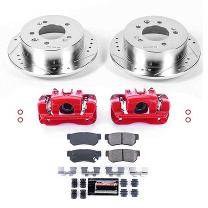 PowerStop Power Stop 07-10 Hyundai Elantra Z23 Evolution Kit w/ Calipers - Rear KC5210