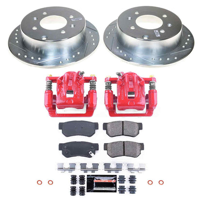PowerStop Power Stop 01-06 Kia Optima Rear Z23 Evolution Kit w/Calipers KC5212