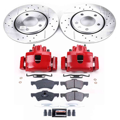 PowerStop Power Stop 03-04 Dodge Caravan Z23 Evolution Kit w/ Calipers - Front KC5246