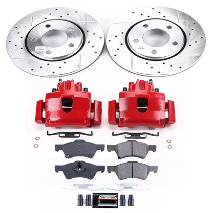 PowerStop Power Stop 03-04 Dodge Caravan Z23 Evolution Kit w/ Calipers - Front KC5246